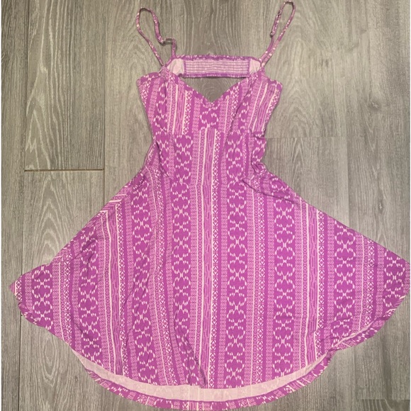 💖GORGEOUS PINK AEROPOSTALE SUMMER DRESS-(worn twice)-TRULY UNIQUE IN SIZE XL💖 - Picture 8 of 8